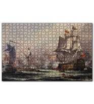 Cakapuzzle Haçlı Donanması Gemileri Puzzle Yapboz MDF (Ahşap) (1000 Parça)