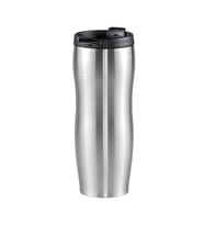 Çelik Termos Bardak 400 ml ( Renk Seçenekli ) (Krom)