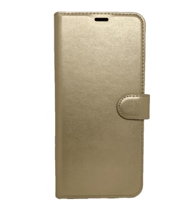 Xiaomi Redmi 8 Cüzdanlı Kapaklı Kılıf Kartlıklı Standlı Kopçalı (Gold)