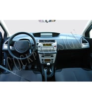 Meriç® Citroen C4 Ön Torpido Kaplama Maun 18 Parça 2004-2010 (Alüminyum)
