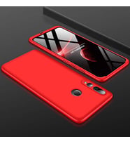 Huawei Y9 Prime 2019 Kılıf Zore Ays Full Koruma Kılıf (Kırmızı)