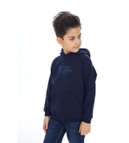 Toontoy Erkek Çocuk Baskılı Sweatshirt (Lacivert)