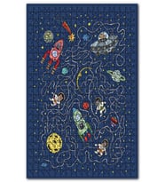 Cakapuzzle Astronomik Kediler ve Gökcisimleri Puzzle Yapboz MDF (Ahşap) (500 Parça)