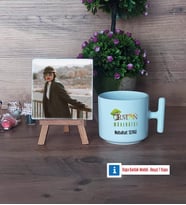 Orman Mühendisi Fotoğraflı Dekoratif Taş, Kupa Bardak Beyaz Hediye (Model 12)