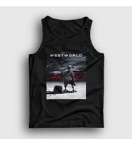 Presmono Unisex Beyaz Cover Westworld Atlet 223011tt (Siyah)