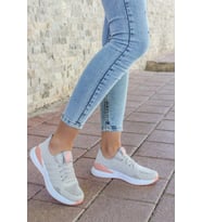 Kadın Sneaker Ayakkabı 925ZA038 (Buz)