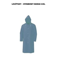 Kapşonlu Cepli Lüx Yağmurluk (Lacivert)