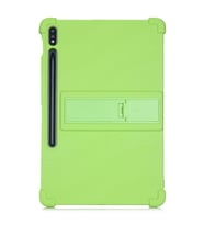 ALLY Galaxy Tab S8 S7 T870 - T875 11 inç Standlı Silikon Kılıf (Yeşil)