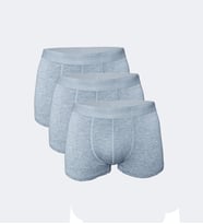 Malabadi Erkek 3 Lü Paket Modal Kısa Boxer 011 (Gri)