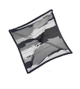Mısırlı Eşarp Soft Pamuk Eşarp (Siyah-Gri)