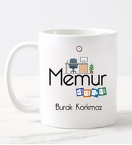 Memur Kupa Bardağı (Beyaz)