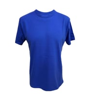 Jojoboy Polo Erkek Ribana Yuvarlak Yaka Tshirt (Saks)