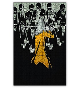 Cakapuzzle Kill Bill Poster Puzzle Yapboz MDF (Ahşap) (500 Parça)