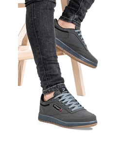 Ayakkabix Dragon Sneaker Erkek Spor Ayakkabı (Füme)
