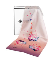 PROF 100 % İpek Fular 35X155 (Pembe)