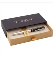 Vogven Marka İsme Özel Elegance Roller Kalem (Krom)