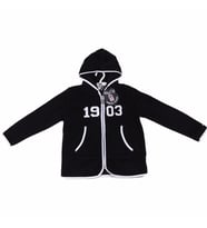 Beşiktaş Lisanslı Uzun Kol Kapşonlu Polar Sweat (Siyah)
