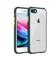 Apple iPhone SE 2022 Kılıf ??Zore Kaff Kılıf (Koyu Yeşil)