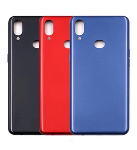 Samsung Galaxy A10S A107F İle Uyumlu Arka Pil Kapak (Siyah)