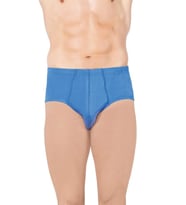 6 lı Paket Özlem Erkek Penye Slip Külot Renk Seçenekli 2307 (Mavi)