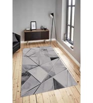 Dijital Baskılı Yıkanabilir Kaymaz Modern Renkli Salon Halısı Mutfak Halısı Yolluk ND-HY-1168 (Vizon)
