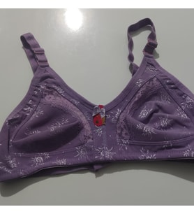 Liza 543 Yarı Dantelli Bayan Toparlayıcı Sütyen (Lila)