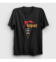 Presmono Unisex Haki Judge Tupac Shakur T-Shirt 45927tt (Siyah)