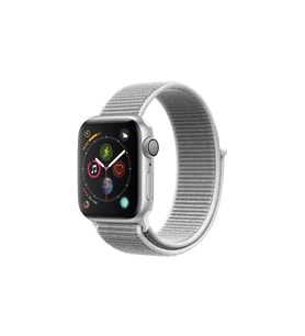 BİPOWER Apple Watch 42-44 mm KRD3 Hasır Kordon (Açık Gri)