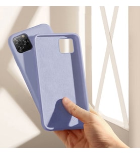 iPhone 12 (6.1) LANSMAN YENİ NESİL KILIF (Lila)