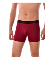 3'Lü TUTKU ELİT Modal Elastan Spor Boxer (Bordo)
