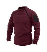 Ghassy Co. Erkek Airforce Tactical Thermal Tech. Fonksiyonel Kol Cepli Polar (Bordo)