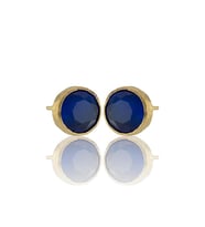 Kadir Jewellery 22 Ayar Altın Kaplama Kadın Minimal Küpe -El İşçiliği Ve Hipoalerjenik Küpe (Parlement)