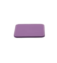 Bardak Altlığı Masaüstü Kare Cup Coaster Rainbow Vegan 11x11 cm (Lila)