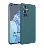 Microsonic OnePlus 9 Pro Kılıf Groovy Soft Yeşil (Koyu Yeşil)