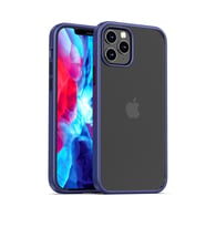 BİKAPAK ELİT ENIGMA IPHONE 12 PRO MAX KAPAK (Mavi)