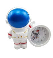 Dekoratif Astronot Tasarımlı Masa Saati (Mavi)