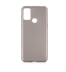 Alcatel 1S 2021 Kılıf Zore Premier Silikon Kılıf (Gold)