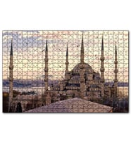 Cakapuzzle Sultan Ahmet Cami Görseli  Puzzle Yapboz MDF (Ahşap) (500 Parça)