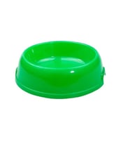 Yıldırım Pet Plastik Küçük Mama Kabı 14 x 14 x 5 cm Kırmızı (Yeşil)