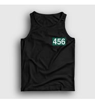 Presmono Unisex Beyaz Seong Gi Hun 456 Squid Game Atlet 261378tt (Siyah)