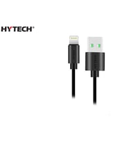 Hytech Hy-x93 Lightning 1m 2A Şarj kablosu İphone (Siyah)