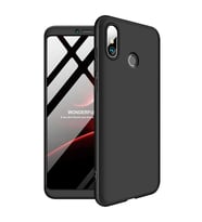 Xiaomi Mi Max 3 GKK Kılıf 360 Derece Tam Koruma (Siyah)