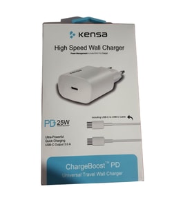 KENSA 3.0A 25W TYPE-C ŞARJ BAŞLIĞI HIZLI ŞARJ QUİCK ŞARJ ÖZELLİKLİ ŞARJ ALETİ ADAPTÖRÜ + KABLO SETİ ORJİNAL 25 WATT (Beyaz)