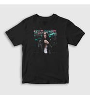 Presmono Unisex Çocuk Beyaz Poster V2 Dua Lipa T-Shirt 326051tt (Siyah)