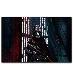Cakapuzzle  Captain Phasma Silahlı  Puzzle Yapboz MDF (Ahşap) (255 Parça)