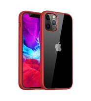 BİKAPAK ELİT SHINE IPHONE 12 PRO MAX KAPAK (Koyu Kırmızı)