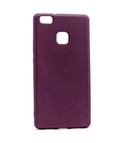 Huawei P9 Lite Kılıf Soft Mat Premier Case (Mürdüm)