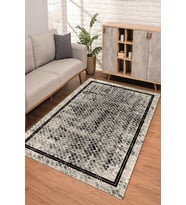 Dijital Kaymaz Taban Yıkanabilir Renkli Salon Halısı Mutfak Halısı Yolluk ND-SD-1092 (Çok Renkli)