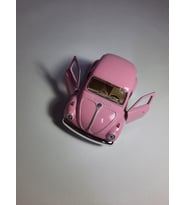 Vosvos  Çek Bırak  Metal Aksamlı Oyuncak Araba (Pembe)