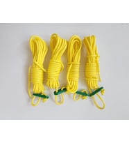 4 Metre x 4 Adet - Gergi Aparatlı İp (Sarı)